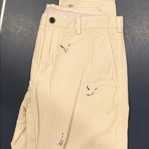 Brooks Brothers embroidered pants